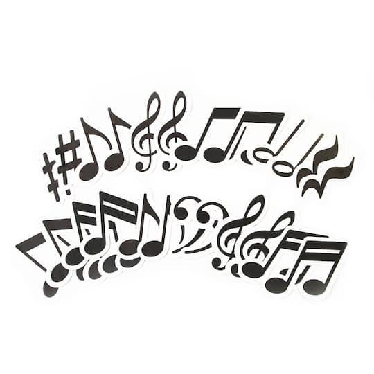 12 Pack: Music Notes Stickers by Recollections™